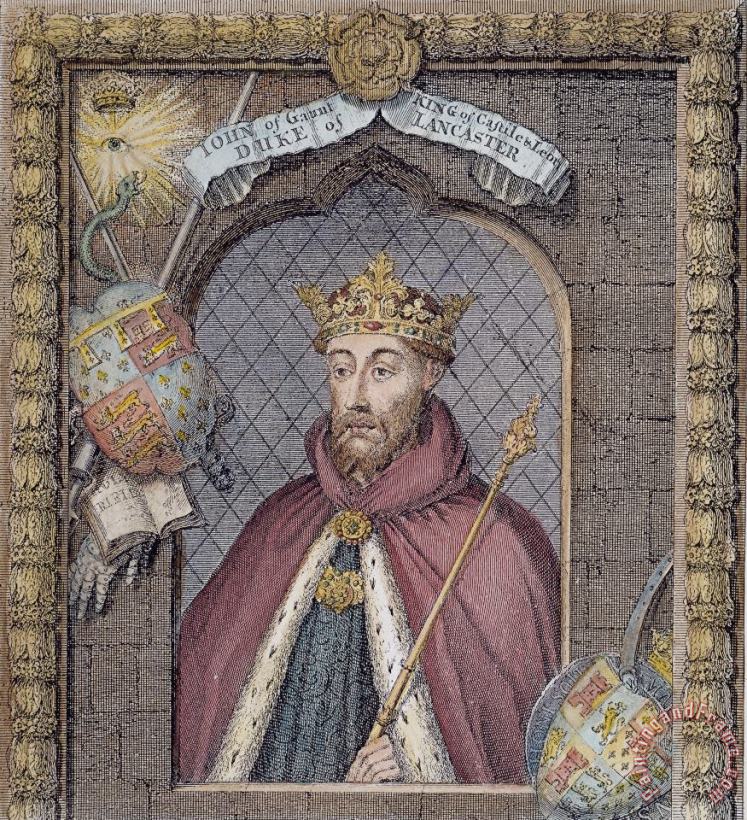 John Of Gaunt (1340-1399) painting - Others John Of Gaunt (1340-1399) Art Print