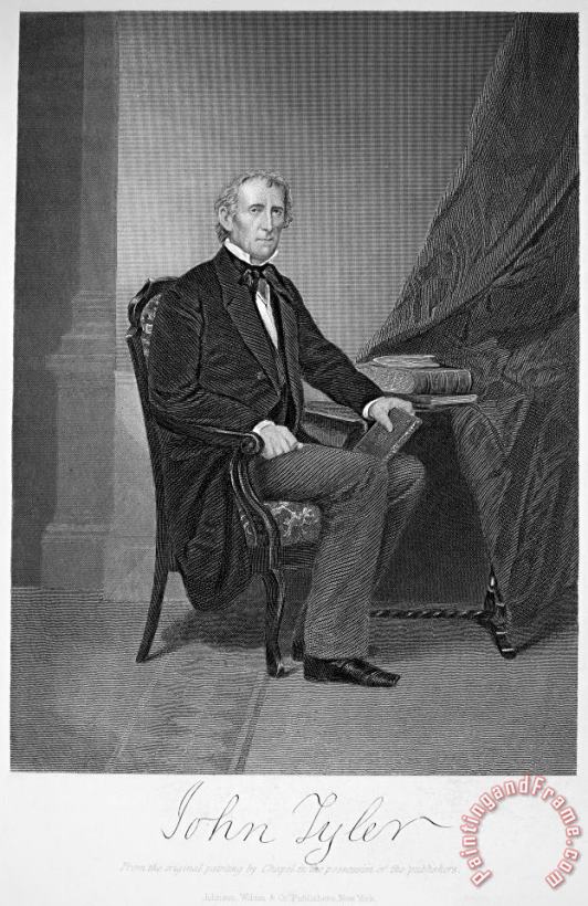 Others John Tyler (1790-1862) Art Print