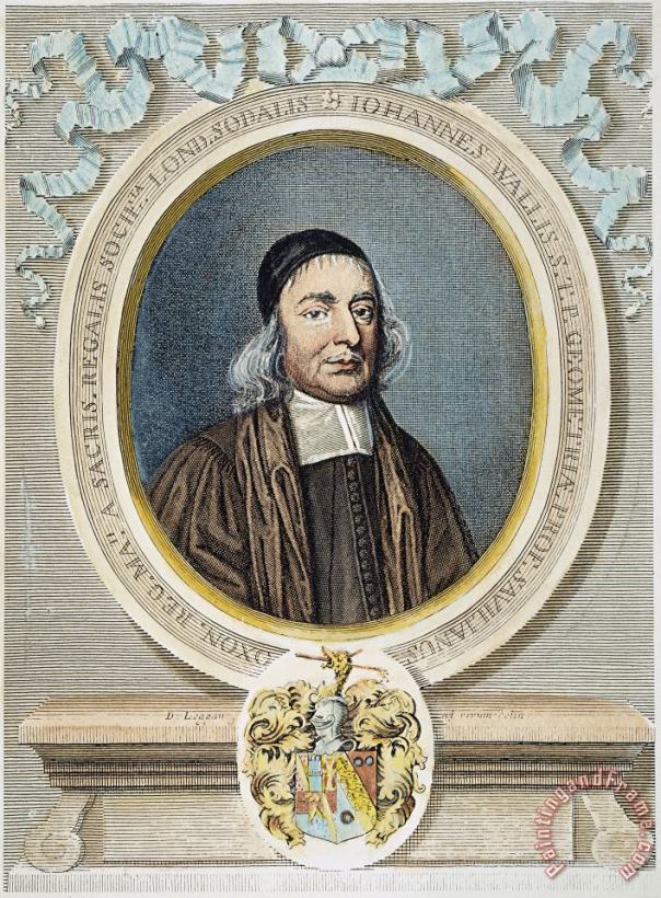 John Wallis (1616-1703) painting - Others John Wallis (1616-1703) Art Print