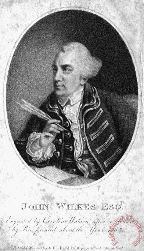 Others John Wilkes (1727-1797) Art Print