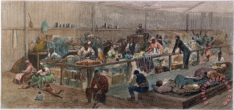Others Kansas: Black Exodus, 1879 Art Painting