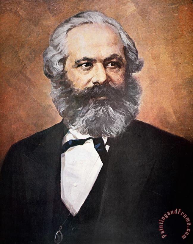 Karl Marx painting - Others Karl Marx Art Print