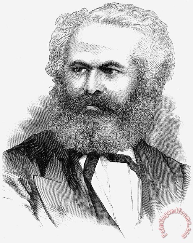 Others Karl Marx (1818-1883) Art Painting