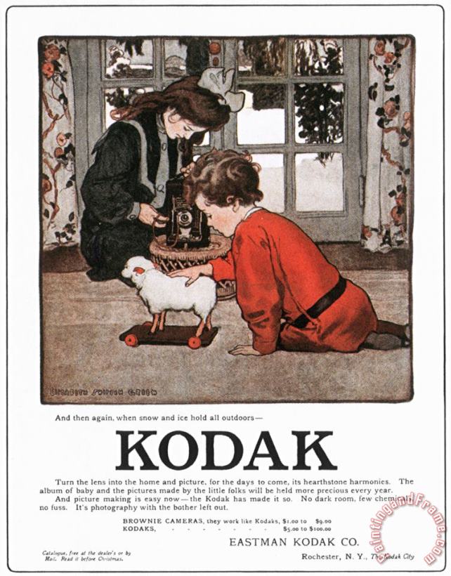 Others Kodak Advertisement, 1906 Art Painting