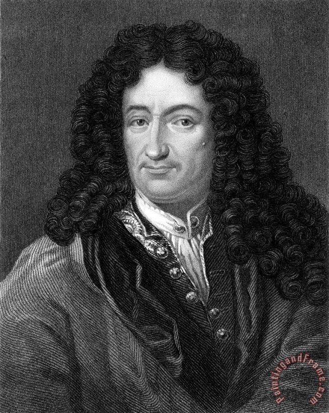 Leibniz (1646-1716) painting - Others Leibniz (1646-1716) Art Print