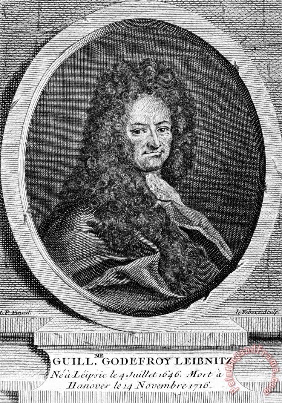 Leibniz (1646-1716) painting - Others Leibniz (1646-1716) Art Print