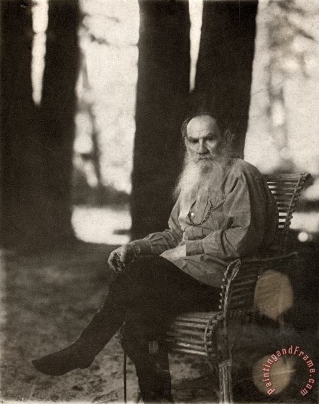 Leo Tolstoy (1828-1910) painting - Others Leo Tolstoy (1828-1910) Art Print