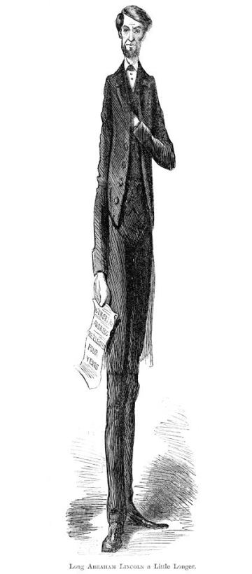 Others Lincoln Cartoon, 1864 Art Print