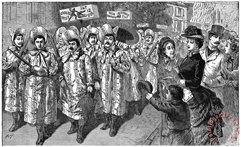 Others Lockwood Campaign, 1884 Art Print