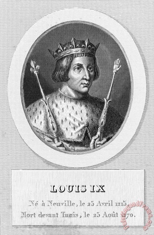 Others Louis Ix (1214-1270) Art Print