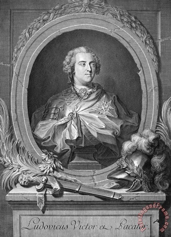 Others Louis Xv (1710-1774) Art Painting