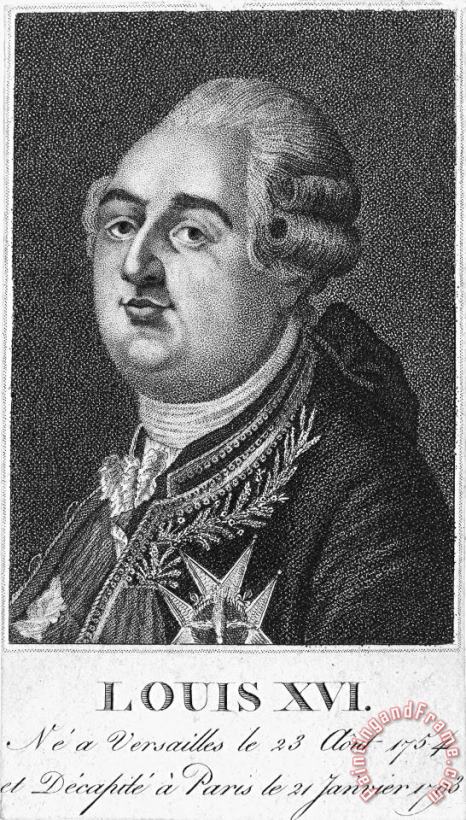 Others Louis Xvi (1754-1793) Art Painting