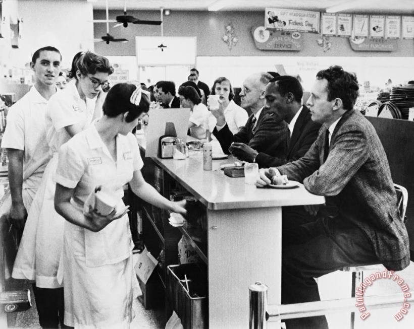 Others Lunch Counter Sit-in, 1960 Art Painting