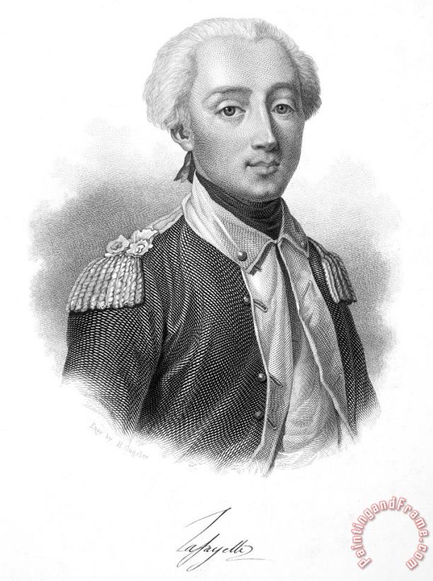 Marquis De Lafayette painting - Others Marquis De Lafayette Art Print