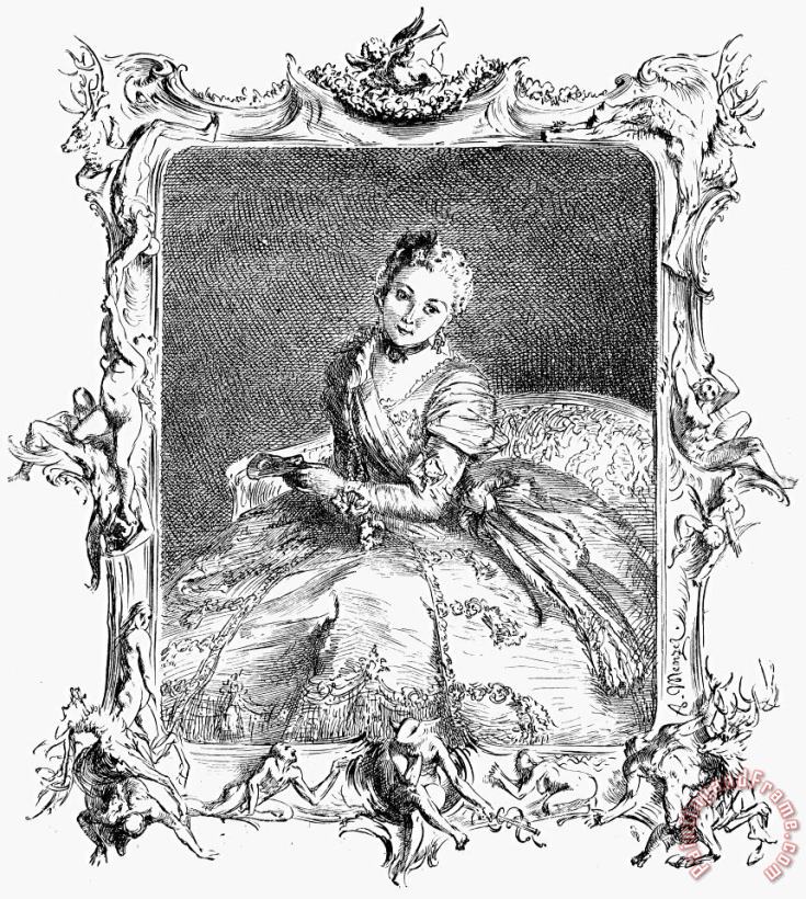 Others Marquise De Pompadour Art Print