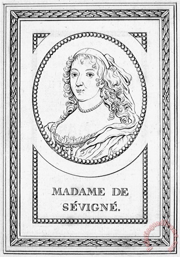 Others MARQUISE MARIE de SEVIGNE Art Print