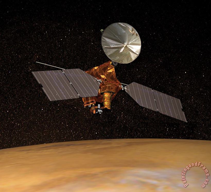 Others Mars Reconnaissance Orbiter Art Painting