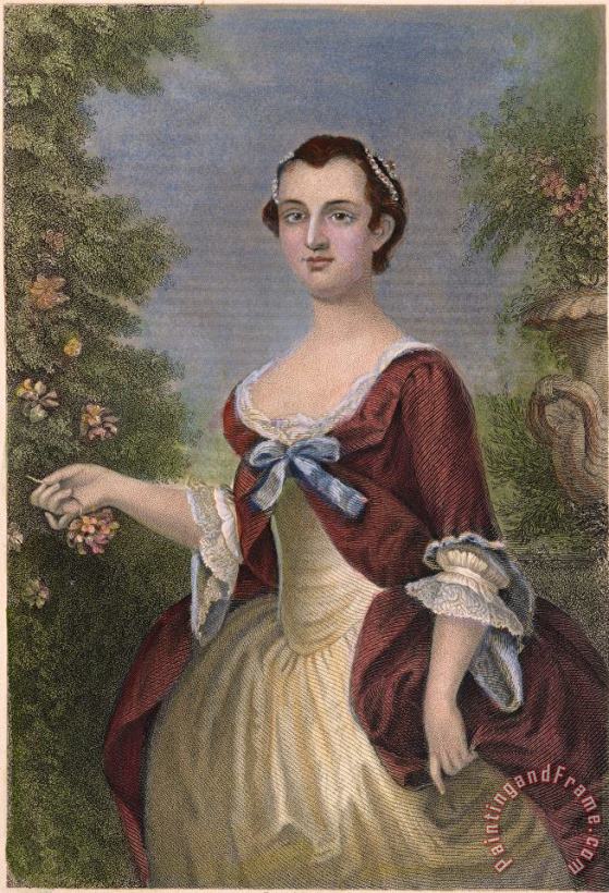 Martha Washington painting - Others Martha Washington Art Print