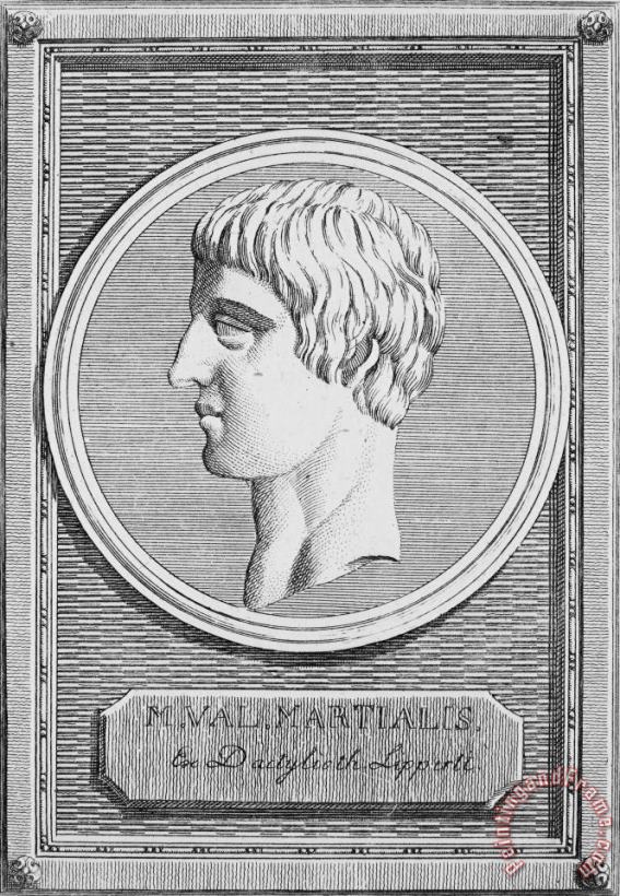 MARTIAL, 1st CENTURY painting - Others MARTIAL, 1st CENTURY Art Print