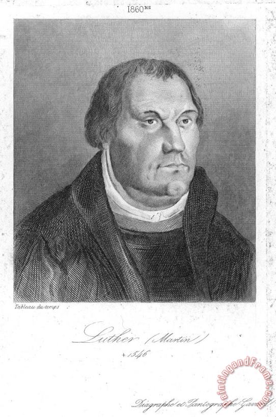 Others Martin Luther (1483-1546) Art Print