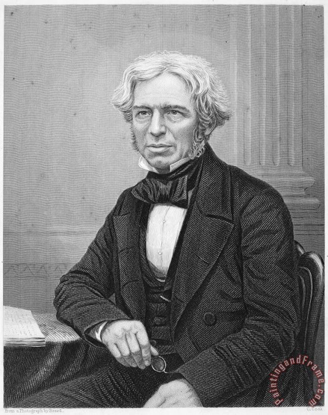 Others Michael Faraday Art Painting