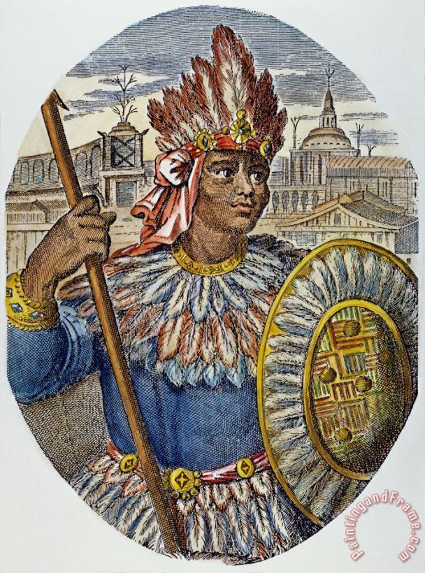 Montezuma II (1480?-1520) painting - Others Montezuma II (1480?-1520) Art Print