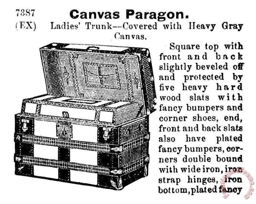 Others Montgomery Ward: Chest Art Painting