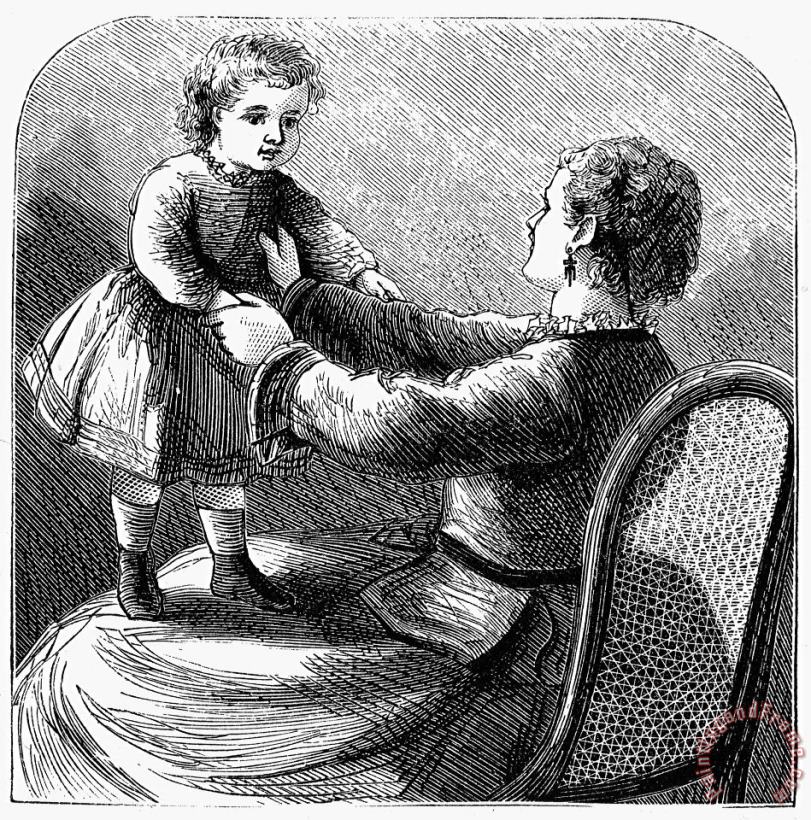 Others Mother And Child, 1873 Art Print