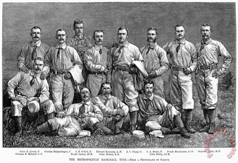 Others New York Baseball Team Art Print