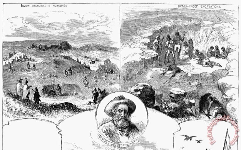 Nez Perce Campaign, 1877 painting - Others Nez Perce Campaign, 1877 Art Print
