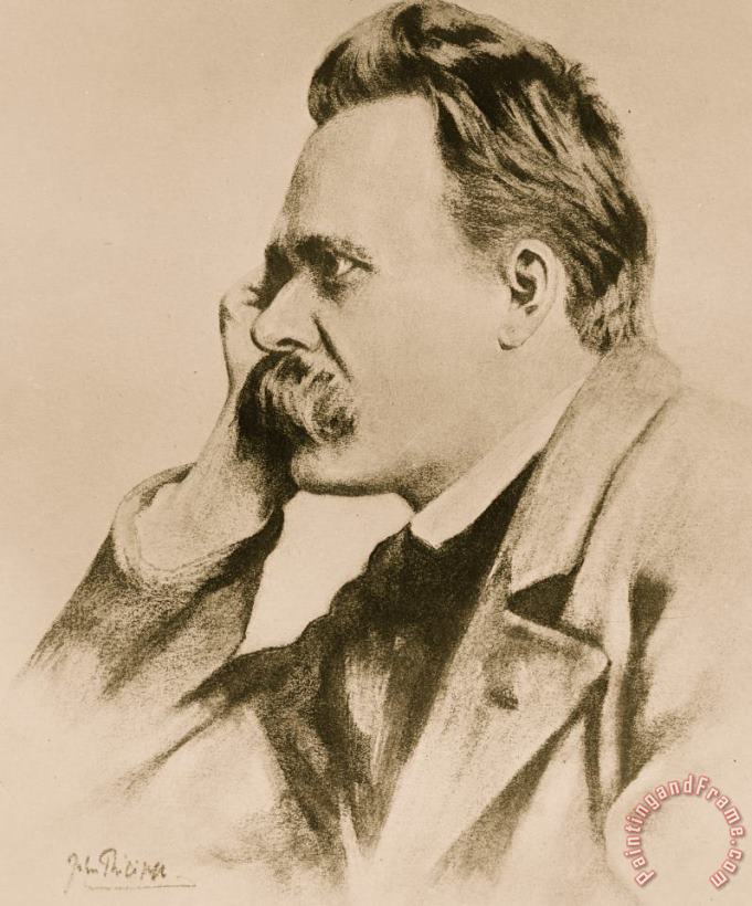 Nietzsche painting - Others Nietzsche Art Print
