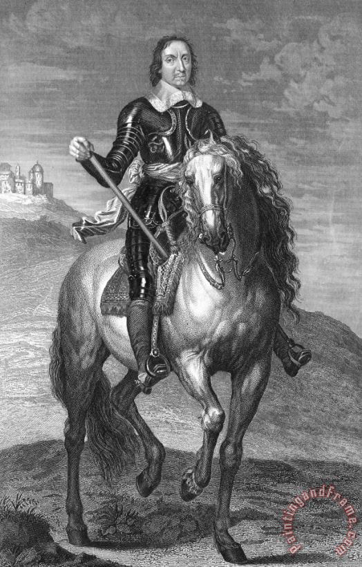 Others Oliver Cromwell (1599-1658) Art Print