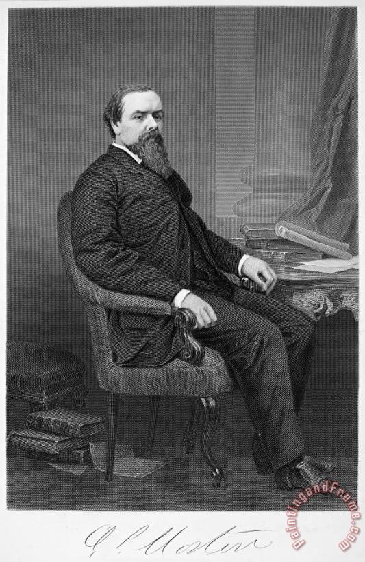 Others Oliver Morton (1823-1877) Art Print