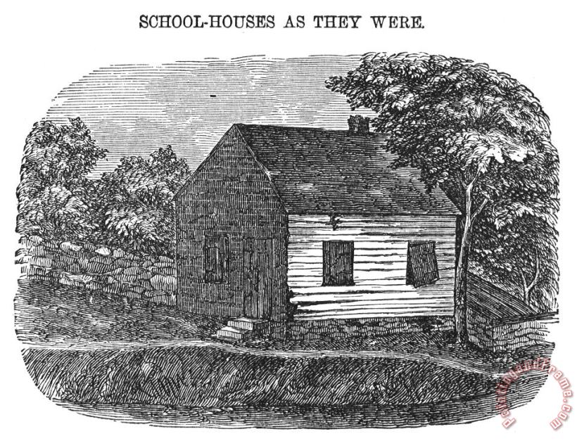 Others One-room Schoolhouse Art Painting