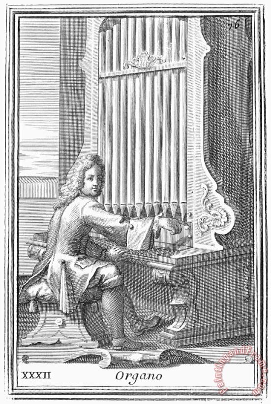 Others Organ, 1723 Art Print