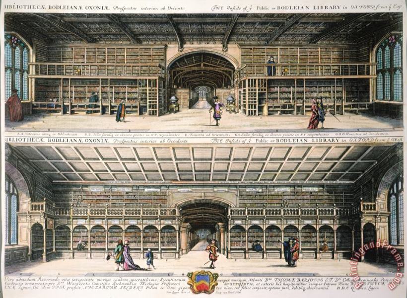 Others Oxford: Bodleian Library Art Print