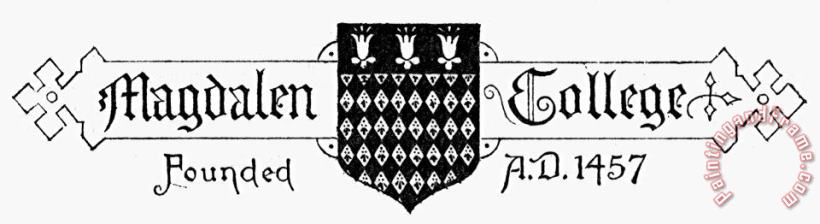 Oxford: Coat Of Arms painting - Others Oxford: Coat Of Arms Art Print