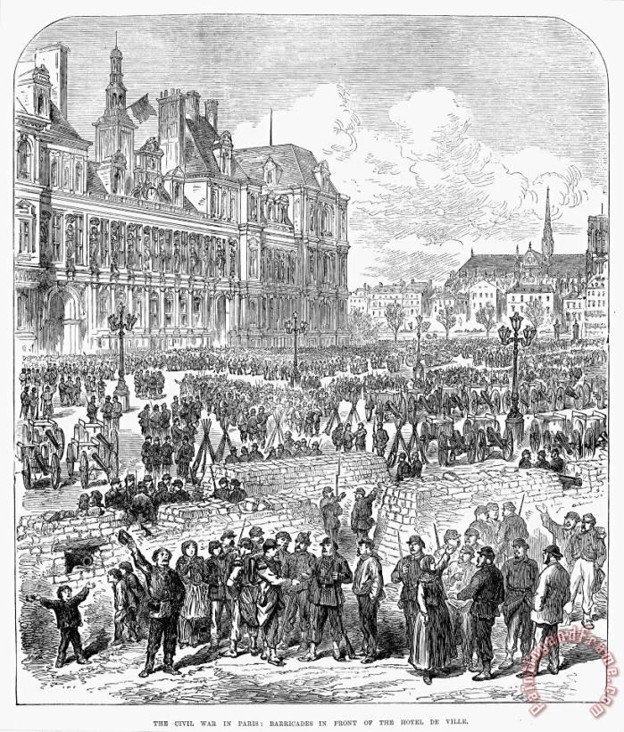Others Paris Commune, 1871 Art Painting