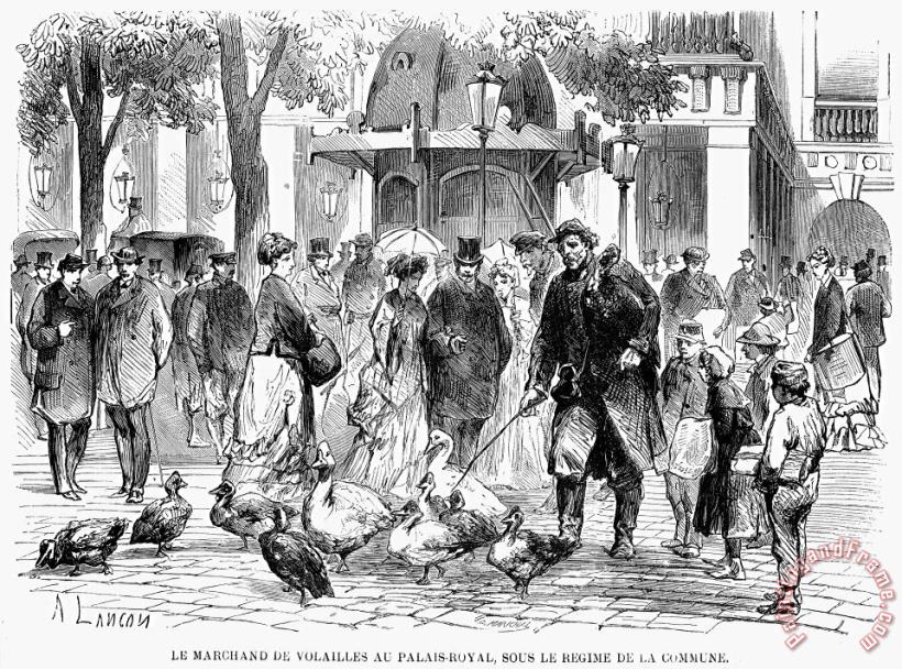 Paris Commune, 1871 painting - Others Paris Commune, 1871 Art Print
