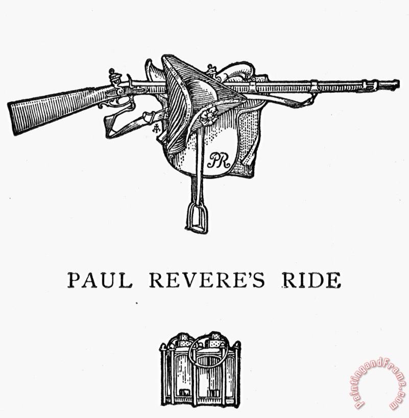 Paul Reveres Ride painting - Others Paul Reveres Ride Art Print