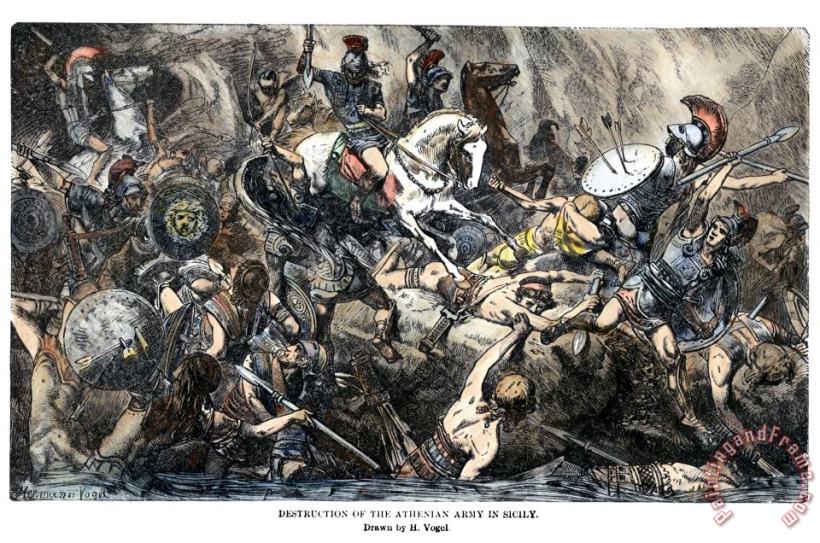 Others Peloponnesian Wars Art Painting