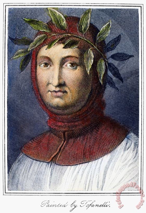 Others Petrarch (1304-1374) Art Painting