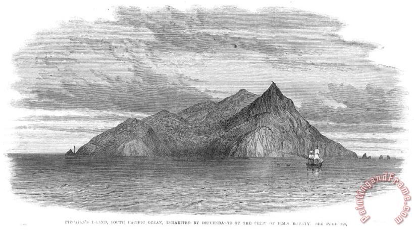 Others Pitcairn Island Art Print