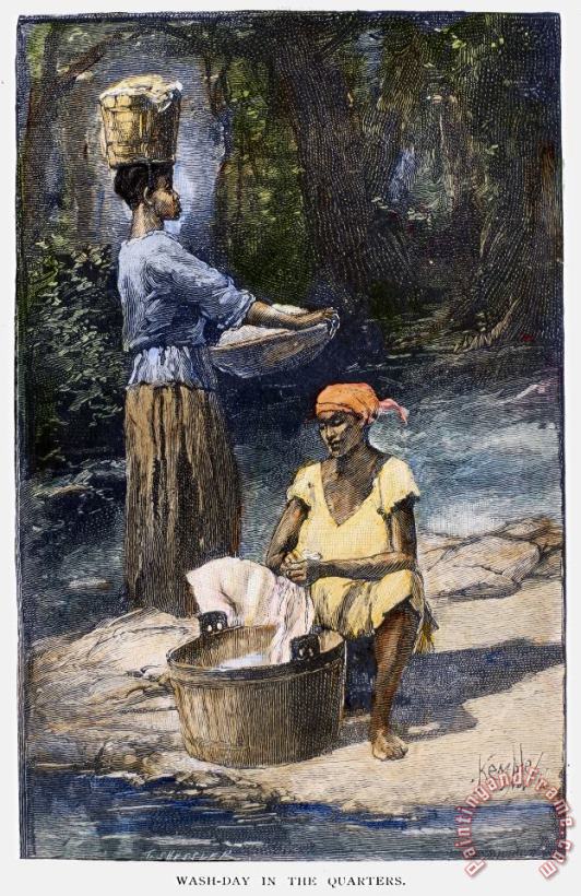 Others Plantation Life, 1886 Art Print