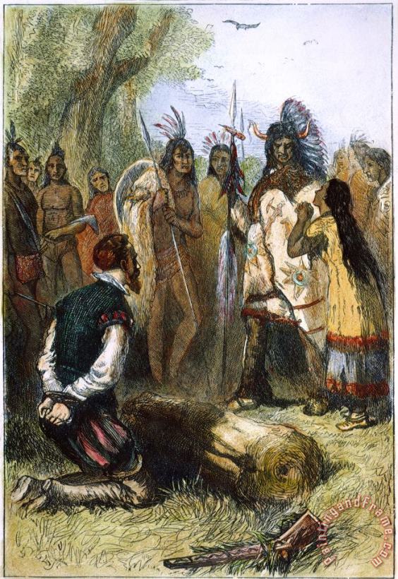 Pocahontas (1595?-1617) painting - Others Pocahontas (1595?-1617) Art Print
