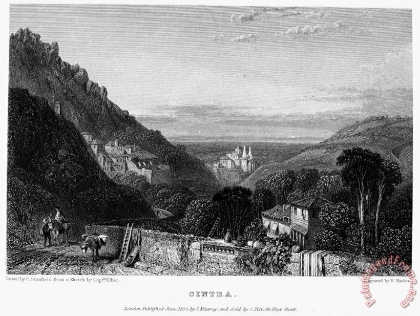 Others Portugal: Cintra, 1832 Art Print