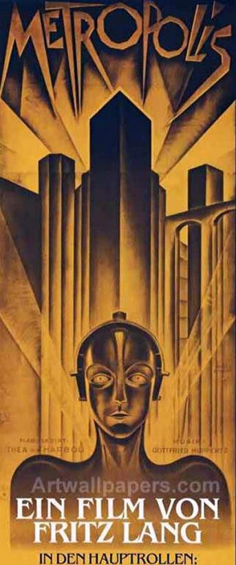 Others Poster From The Film Metropolis 1927 Art Painting