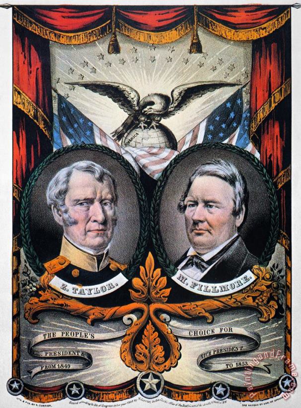 Presidential Campaign, 1848 painting - Others Presidential Campaign, 1848 Art Print