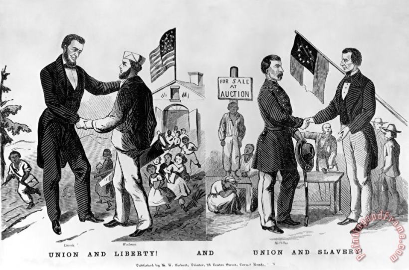 Presidential Campaign: 1864 painting - Others Presidential Campaign: 1864 Art Print