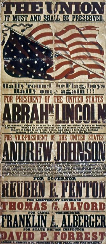 Presidential Campaign, 1864 painting - Others Presidential Campaign, 1864 Art Print
